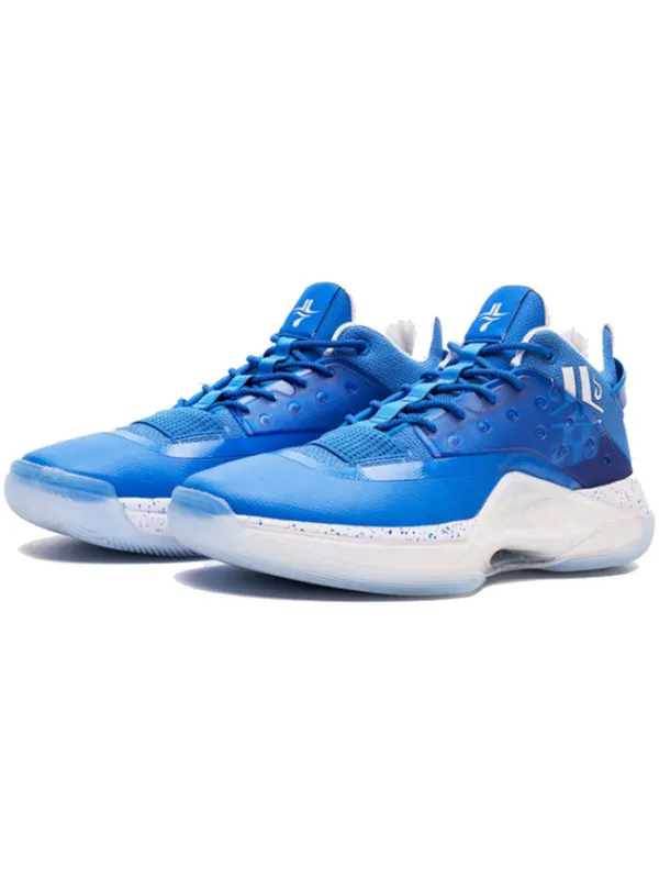 Кроссовки levitation 4 'blue white' Xtep — изображение 3 из 4, синий/белый
