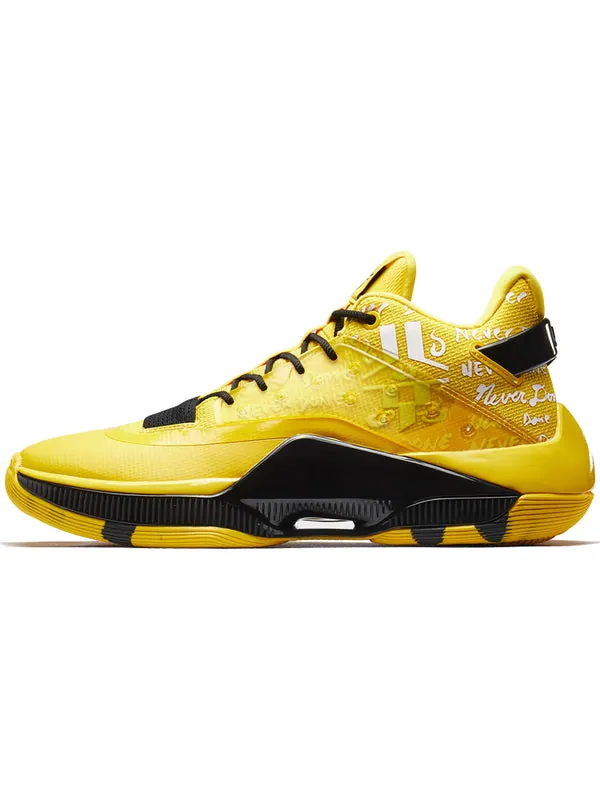 Кроссовки levitation 4 'yellow black' Xtep — изображение 2 из 4, желтый/черный