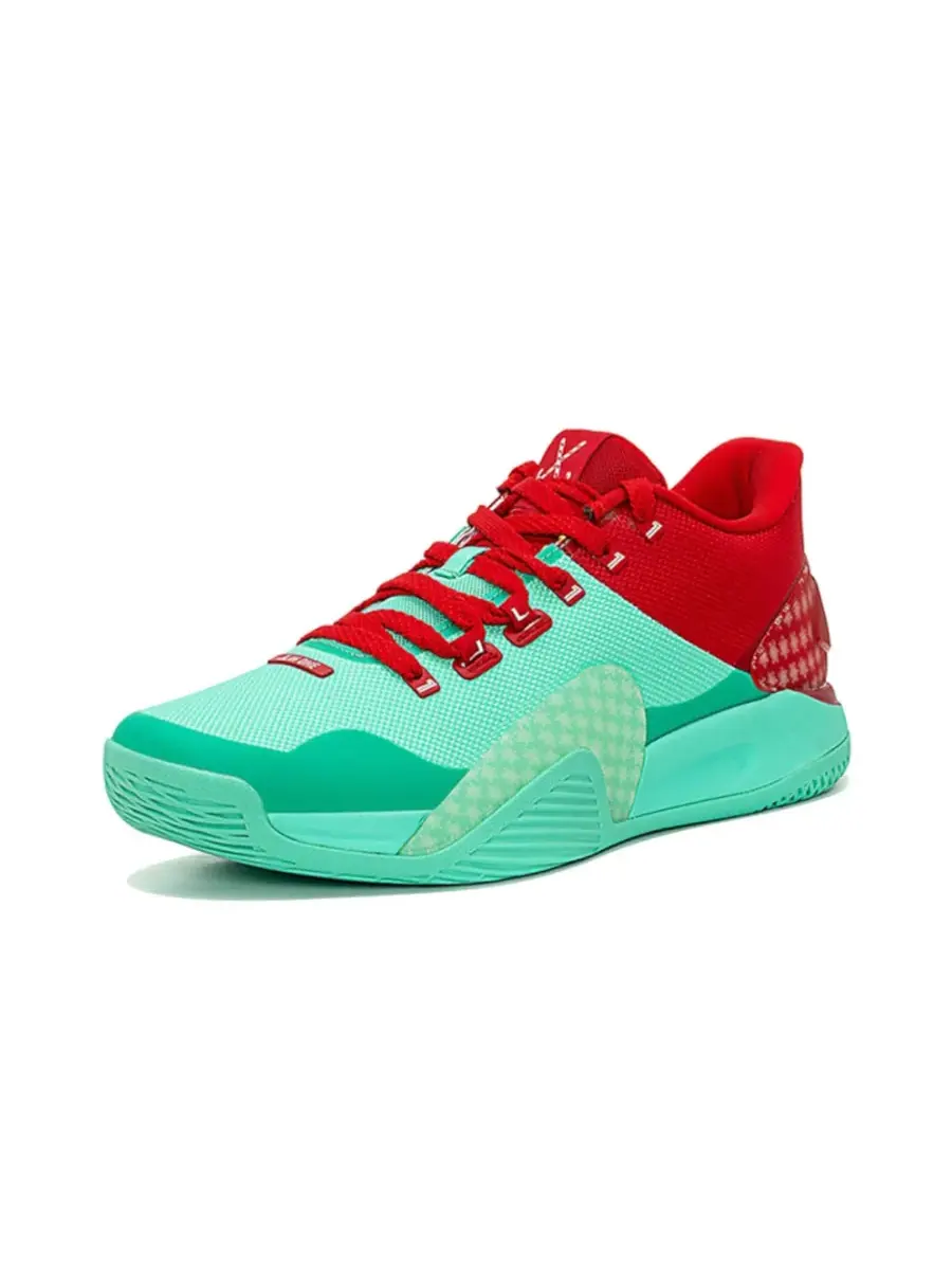Кроссовки (WMNS) Xtep JLIN1 Jeremy Lin 'Red Green' — изображение 3 из 3, зеленый
