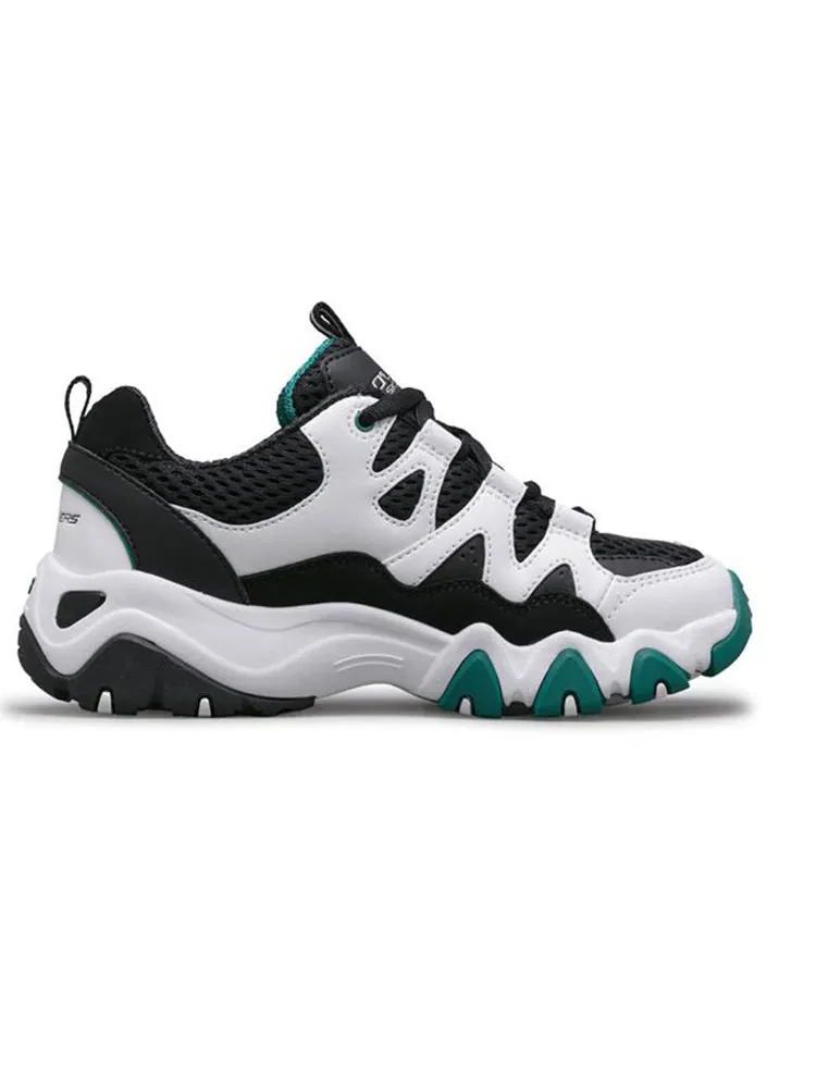 Спортивные кроссовки Skechers D'Lites 2.0 K 'White Green' — изображение 2 из 5, белый