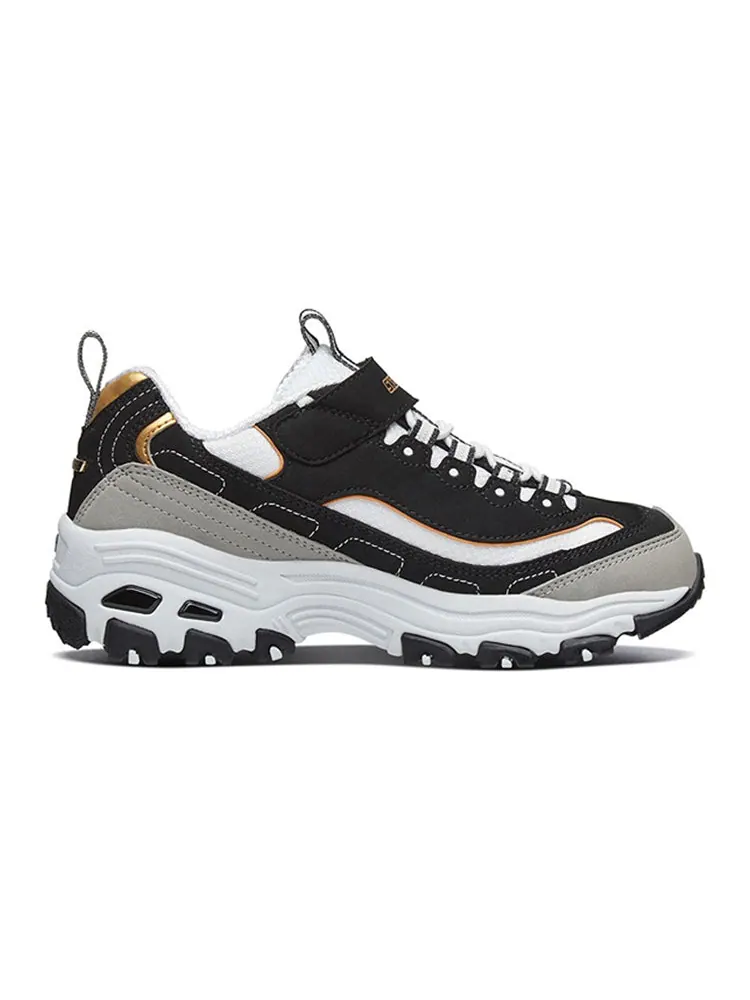 Беговые кроссовки Skechers D'Lite K Black/Gold — изображение 2 из 8, золото