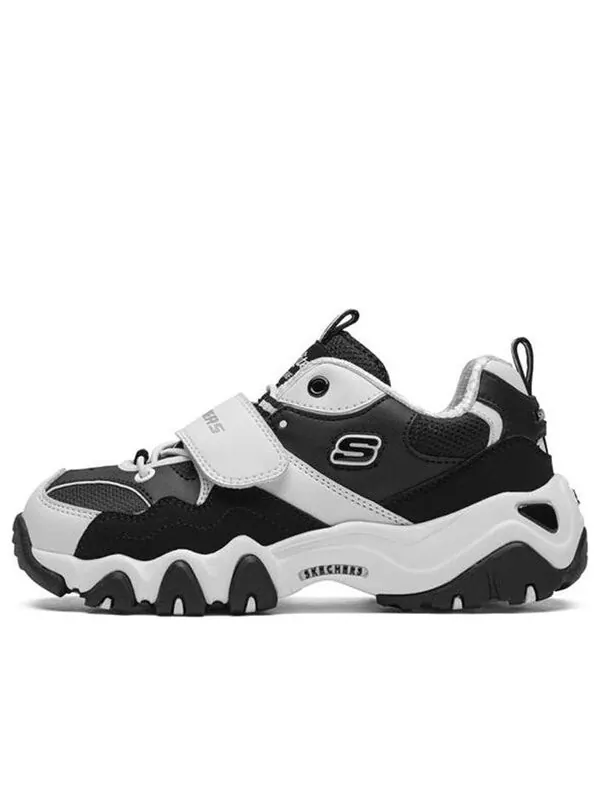 Кроссовки d'lites 2.0 'white black' Skechers — изображение 1 из 4, белый/черный