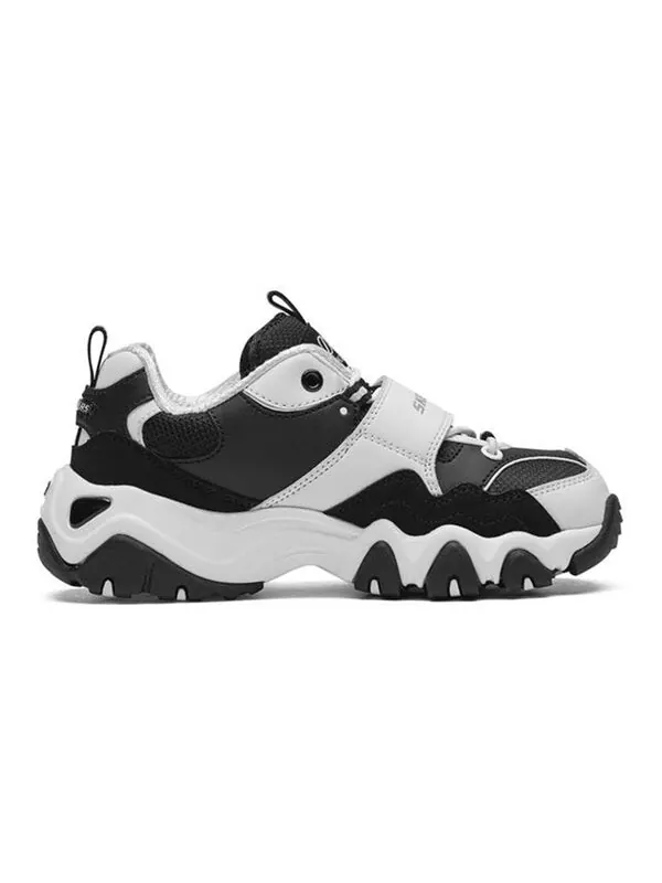 Кроссовки d'lites 2.0 'white black' Skechers — изображение 2 из 4, белый/черный