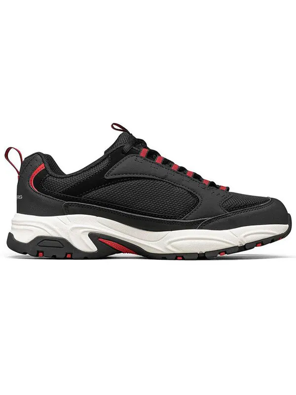Кроссовки alertness 'black white red' Skechers — изображение 2 из 4, черный/белый/красный