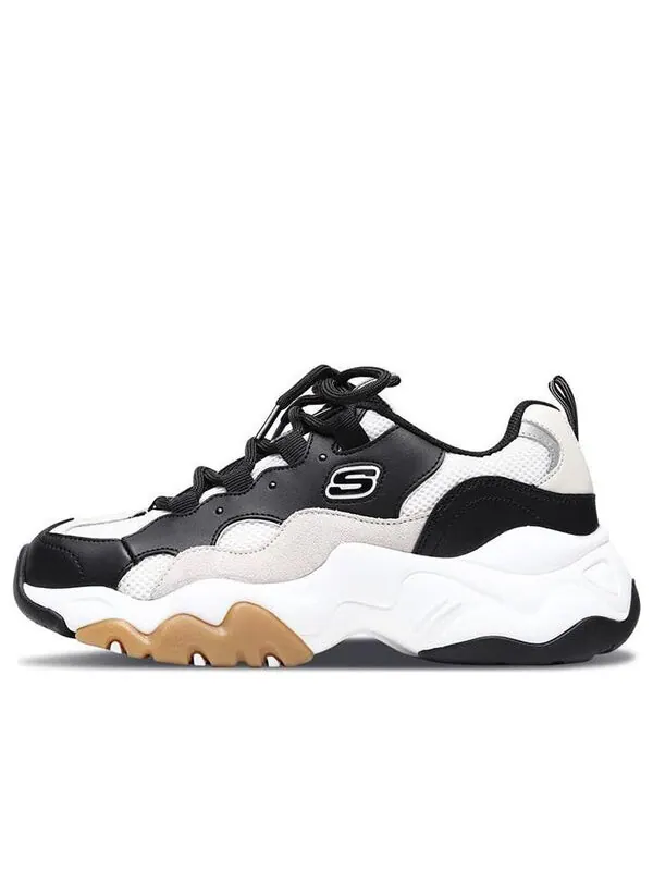 Кроссовки d'lites 3.0 'black white graybrown' Skechers — изображение 1 из 4, черный/белый