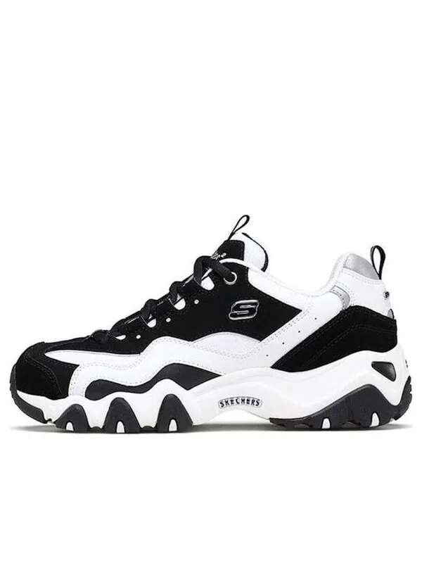 Кроссовки d'lites gs white/black Skechers — изображение 1 из 4, белый/черный