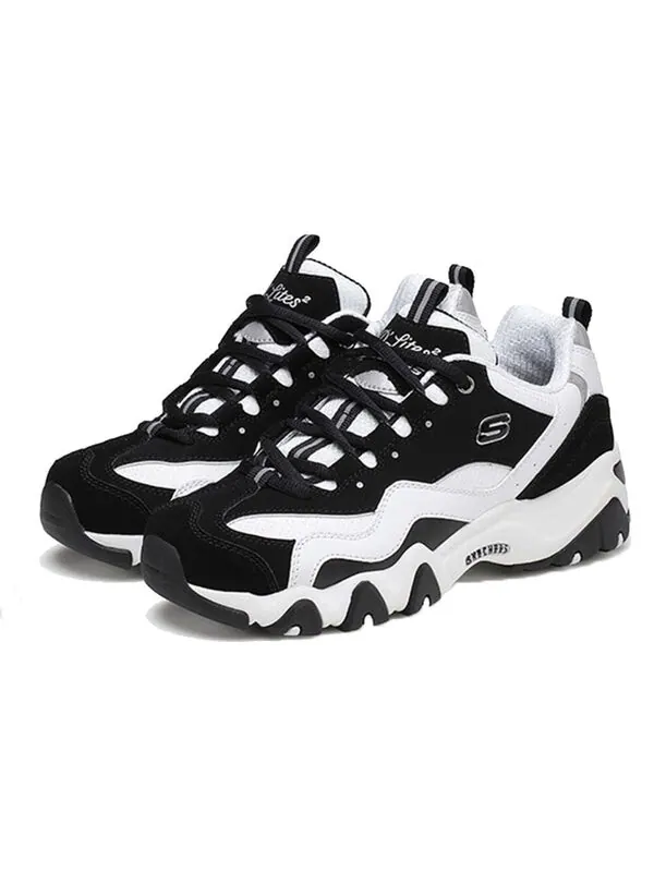 Кроссовки d'lites gs white/black Skechers — изображение 2 из 4, белый/черный