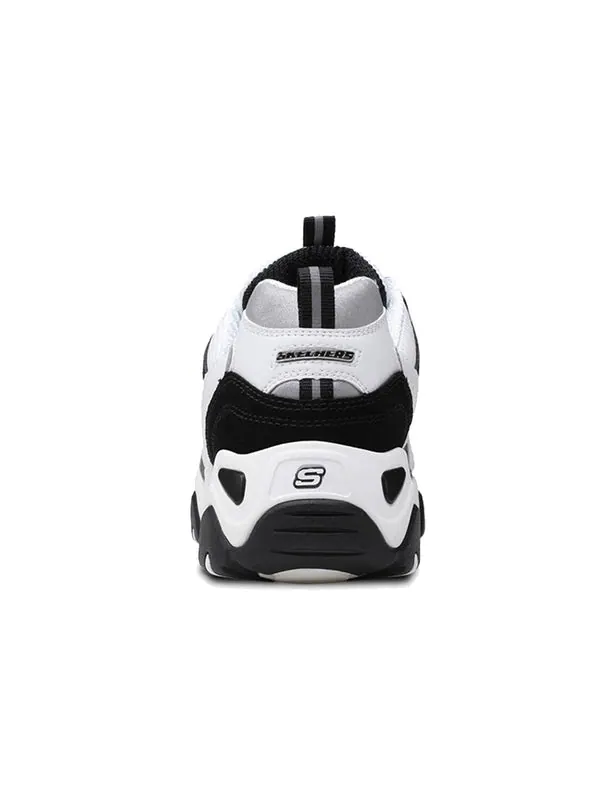 Кроссовки d'lites gs white/black Skechers — изображение 3 из 4, белый/черный