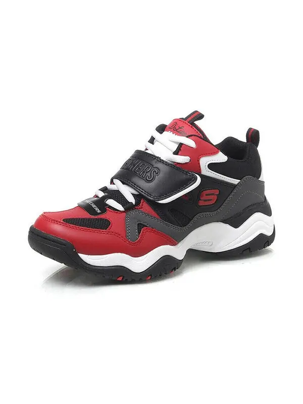 Кроссовки d'lites train mid-top daddy shoes red/black Skechers — изображение 2 из 4, красный/черный/белый