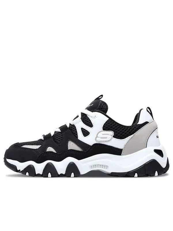 Кроссовки d lites 2.0 sneaker black/white/grey Skechers