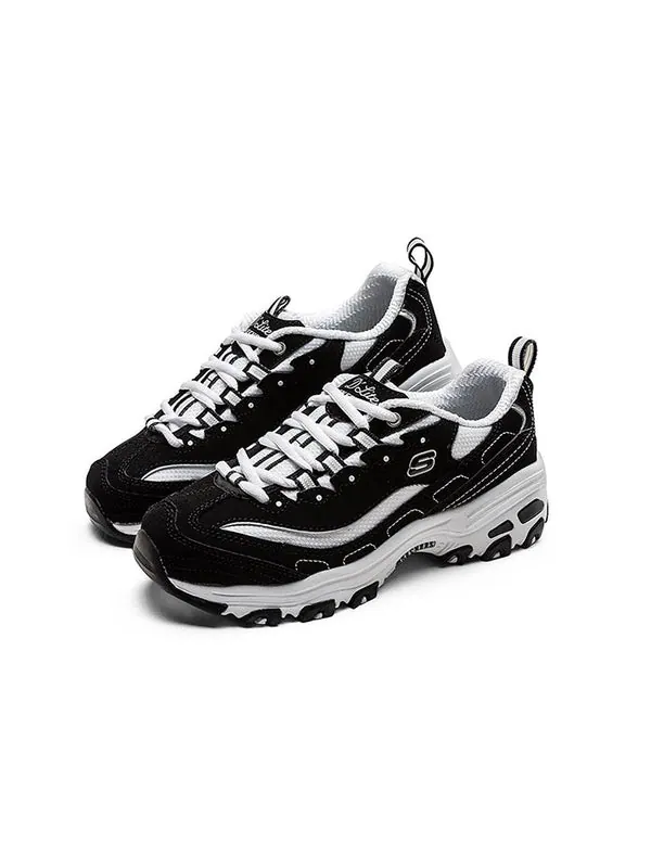 Кроссовки d lites low-top daddy shoes black Skechers — изображение 3 из 4, черный/белый