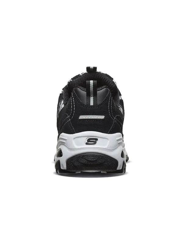 Кроссовки d'lites 1.0 running shoes black/white Skechers — изображение 4 из 4, черный/белый