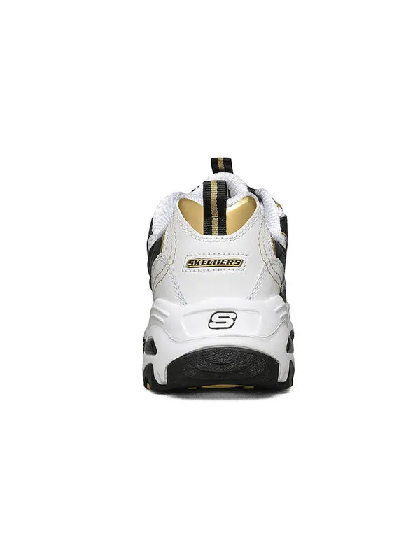 Кроссовки d'lites running shoes black/gold Skechers — изображение 3 из 4, черный/золотистый