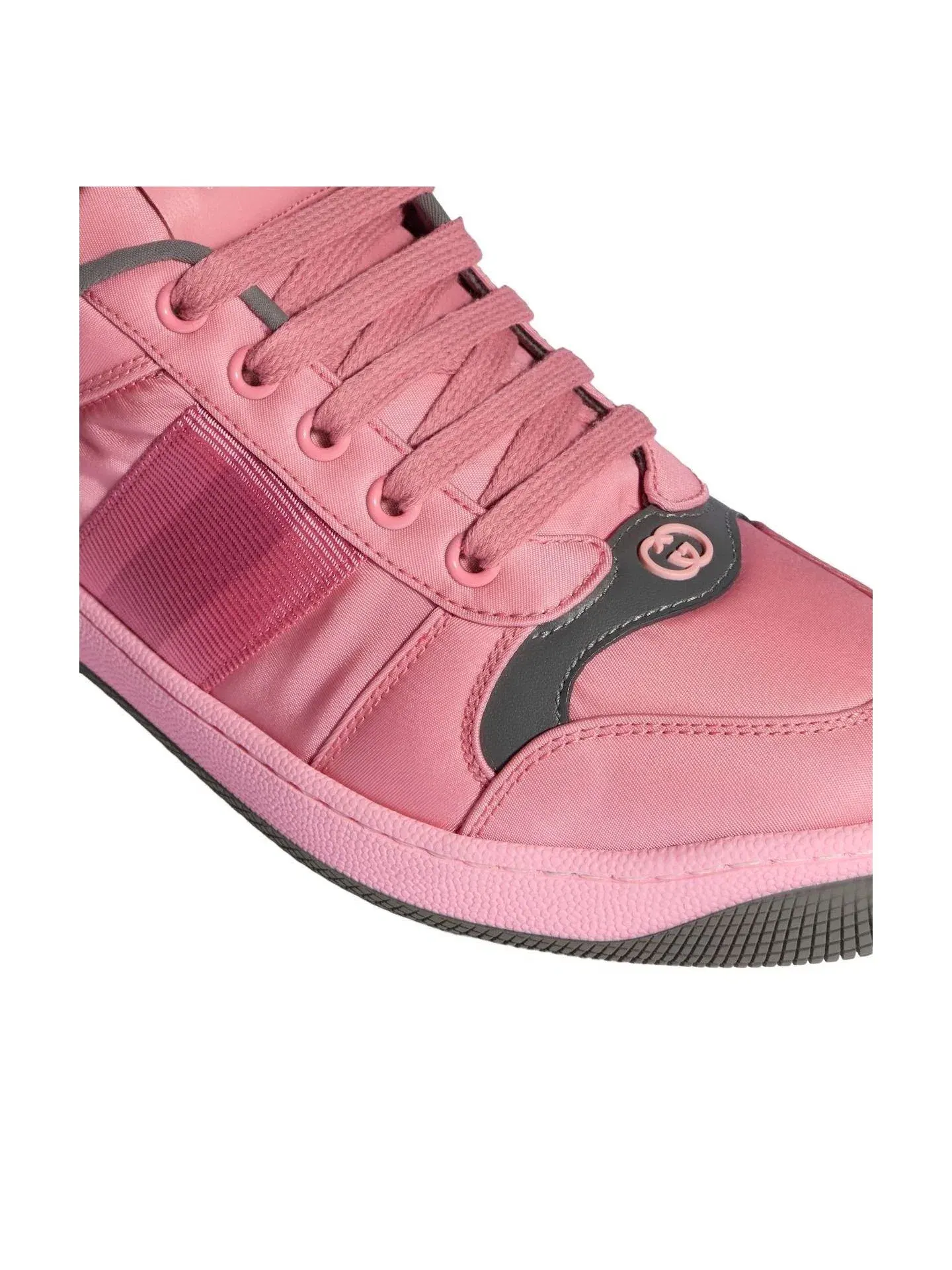 Женские кроссовки с принтом Screener Sneaker Gucci — изображение 5 из 6, розовый