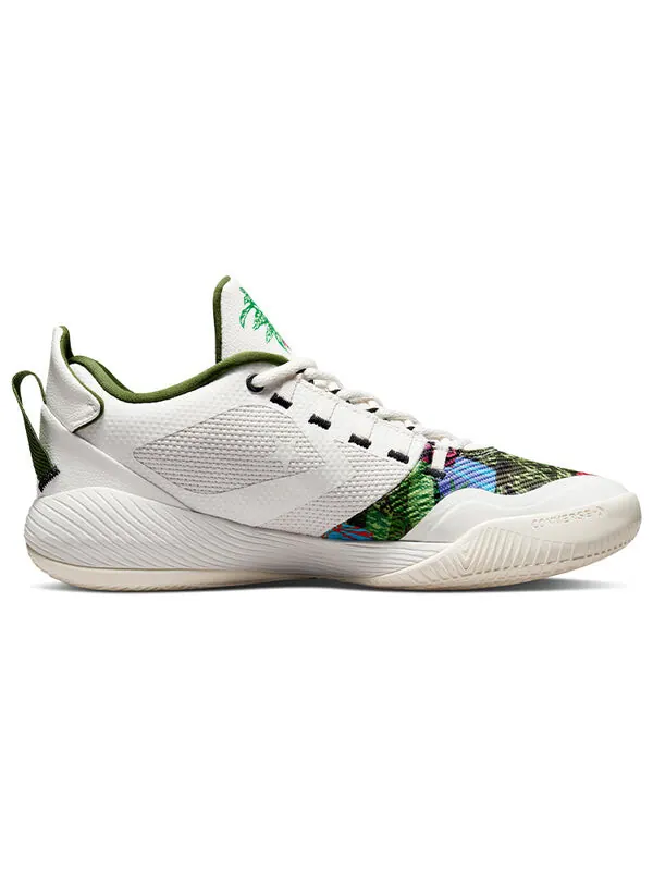 Кроссовки all star bb shift 'botanical' Converse — изображение 2 из 4, белый/зеленый/серый
