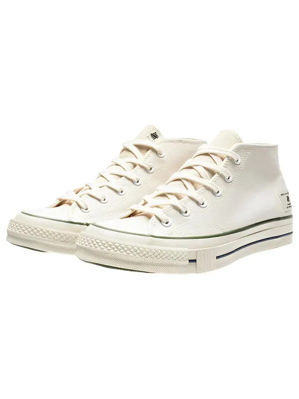 Кроссовки x undefeated 1970s mid 'white' Converse — изображение 2 из 4, белый/черный