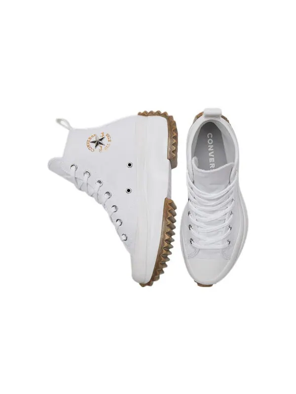 Кроссовки run star hike high 'white gum' Converse — изображение 4 из 4, белый