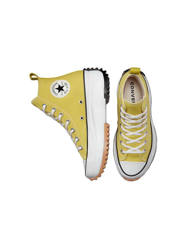 Кроссовки run star hike high 'bitter lemon' Converse — изображение 4 из 4, черный/белый