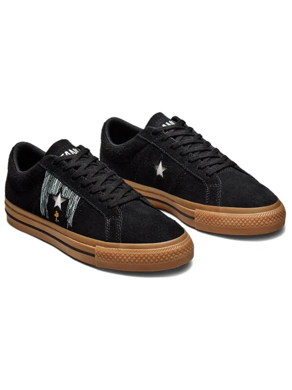 Кроссовки peanuts x one star low 'snoopy and woodstock' Converse — изображение 3 из 4, черный/коричневый/белый