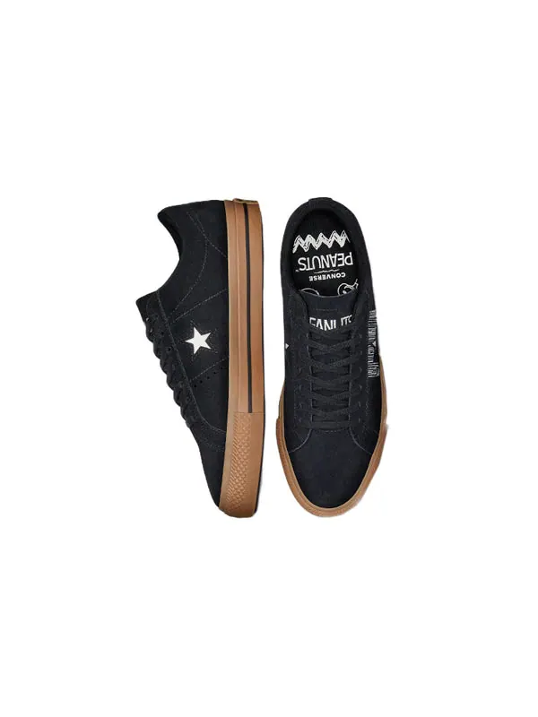 Кроссовки peanuts x one star low 'snoopy and woodstock' Converse — изображение 4 из 4, черный/коричневый/белый