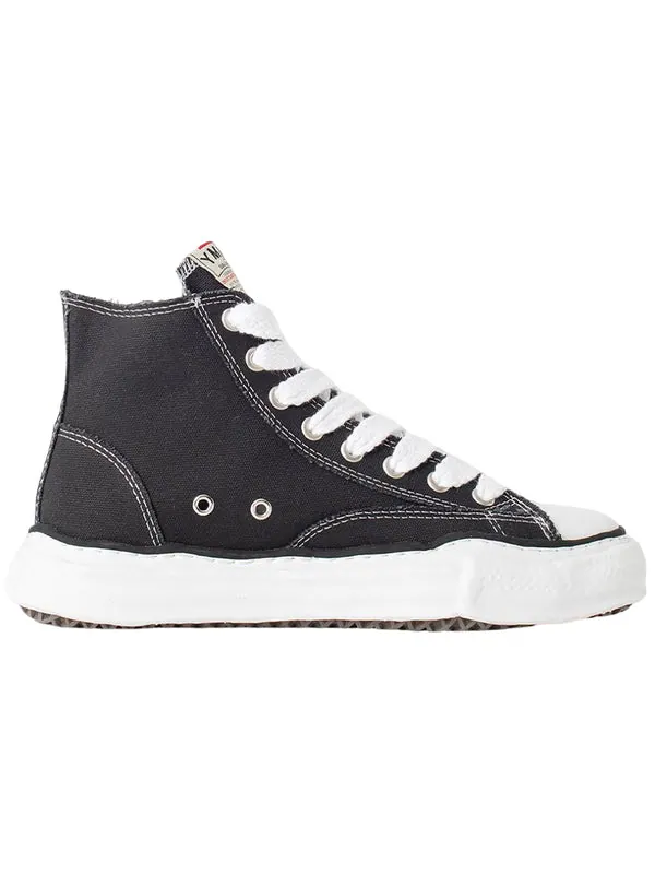 Кроссовки peterson og sole canvas high-top sneaker Maison Mihara Yasuhiro — изображение 2 из 4, черный