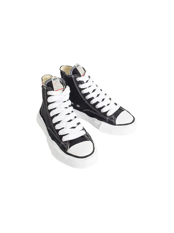 Кроссовки peterson og sole canvas high-top sneaker Maison Mihara Yasuhiro — изображение 4 из 4, черный