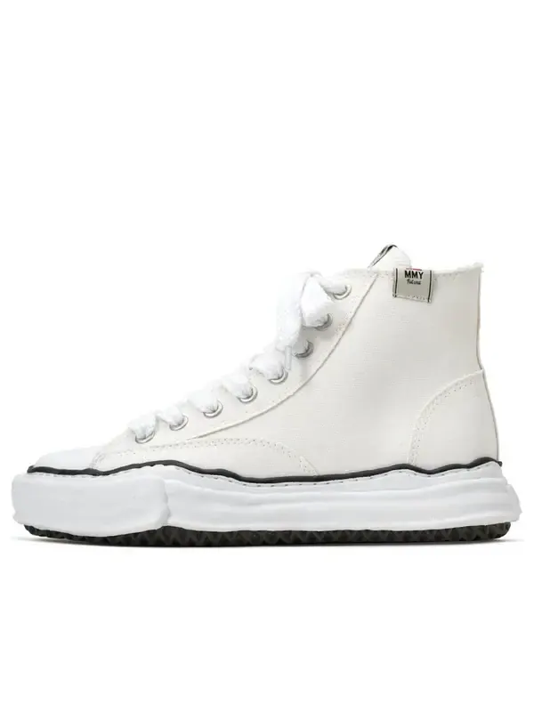 Кроссовки peterson og sole canvas high-top sneaker 'white' Maison Mihara Yasuhiro — изображение 1 из 4, белый