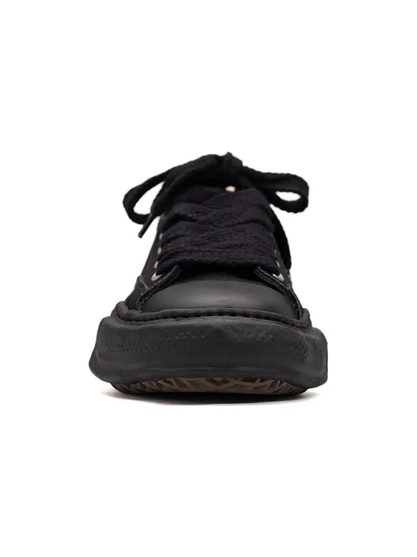 Кроссовки peterson og sole canvas low-top sneaker 'black' Maison Mihara Yasuhiro — изображение 4 из 4, черный