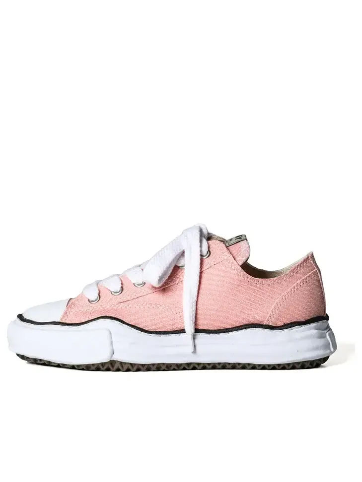 Кроссовки Maison MIHARA YASUHIRO Peterson OG Sole Canvas Low 'Pink' — изображение 1 из 5, розовый