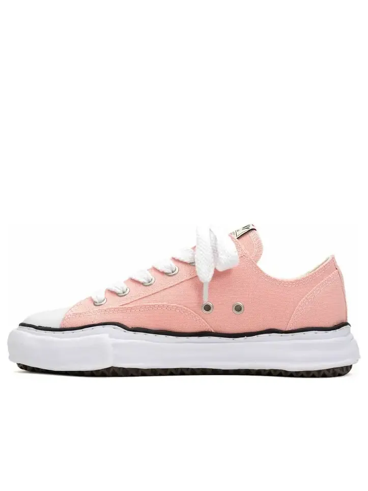 Кроссовки Maison MIHARA YASUHIRO Peterson OG Sole Canvas Low 'Pink' — изображение 3 из 5, розовый