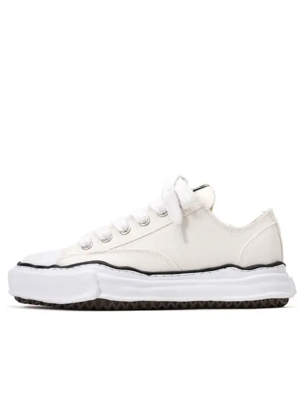 Кроссовки peterson og sole canvas low 'white cream' Maison Mihara Yasuhiro — изображение 1 из 4, белый/кремовый