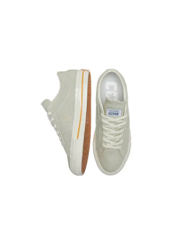Кроссовки one star pro low 'denim' Converse — изображение 4 из 4, бежевый