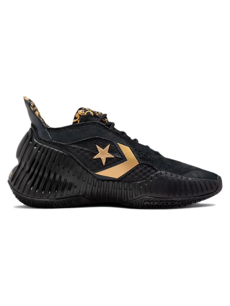 Кроссовки Converse All Star BB Prototype CX Mid 'Black Gold Baroque' A02515C — изображение 2 из 6, черный золотистый