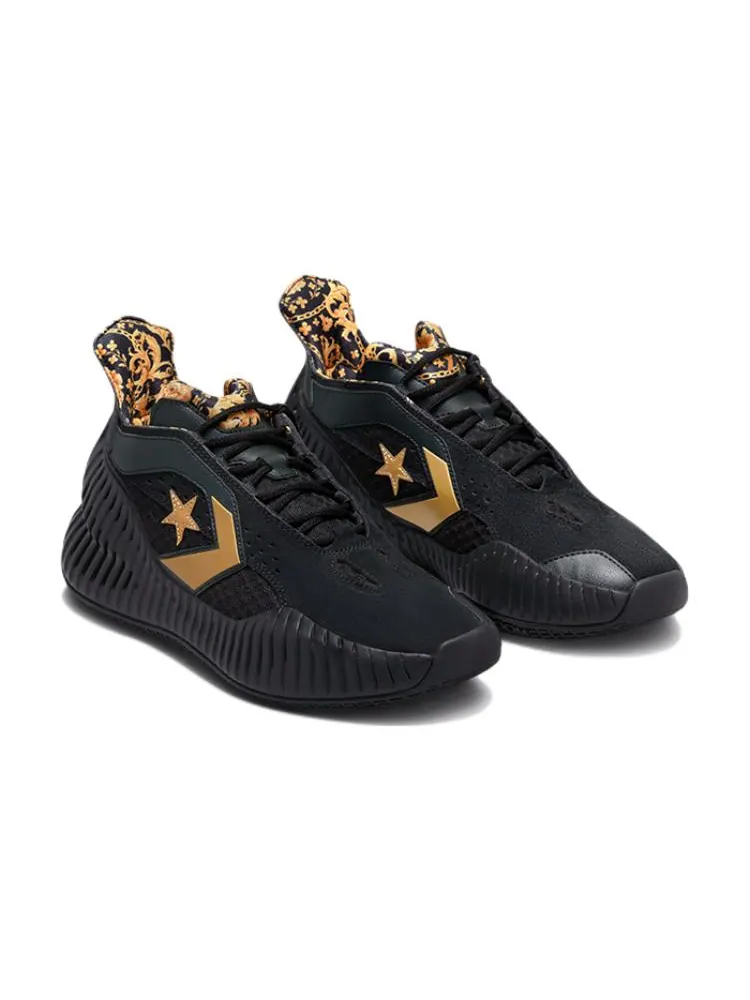 Кроссовки Converse All Star BB Prototype CX Mid 'Black Gold Baroque' A02515C — изображение 3 из 6, черный золотистый