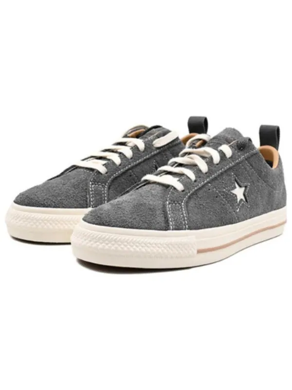 Кроссовки one star pro vintage suede low 'cyber grey champagne' Converse — изображение 3 из 4, серый