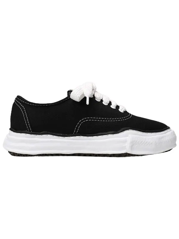 Кроссовки baker og sole canvas low-top sneaker Maison Mihara Yasuhiro — изображение 2 из 4, черный