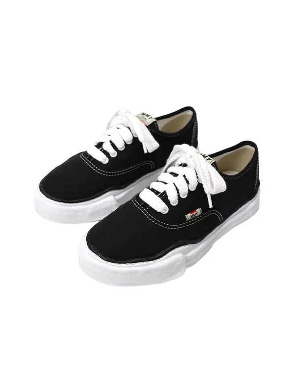 Кроссовки baker og sole canvas low-top sneaker Maison Mihara Yasuhiro — изображение 3 из 4, черный