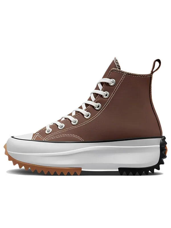 Кроссовки run star hike platform high 'squirrel friend brown' Converse — изображение 1 из 4, коричневый/коричневый