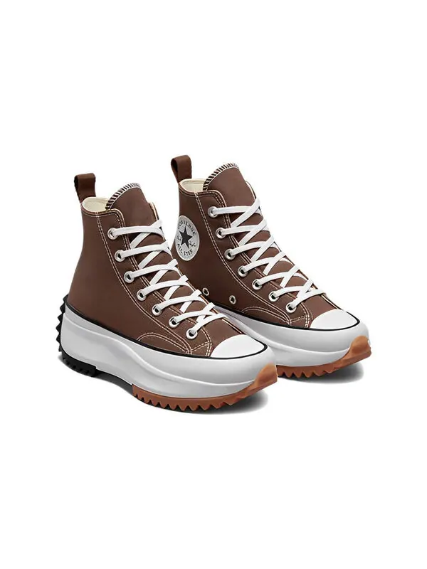 Кроссовки run star hike platform high 'squirrel friend brown' Converse — изображение 3 из 4, коричневый/коричневый
