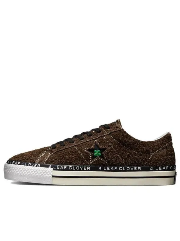 Кроссовки one star pro low x patta '4 leaf clover' Converse — изображение 1 из 4, коричневый