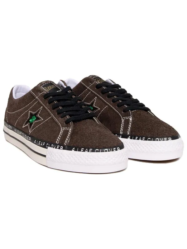 Кроссовки one star pro low x patta '4 leaf clover' Converse — изображение 3 из 4, коричневый