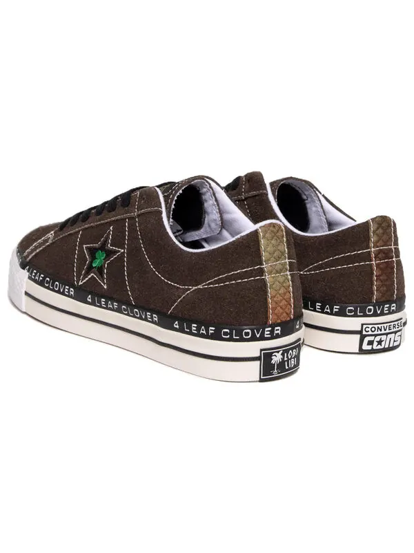 Кроссовки one star pro low x patta '4 leaf clover' Converse — изображение 4 из 4, коричневый