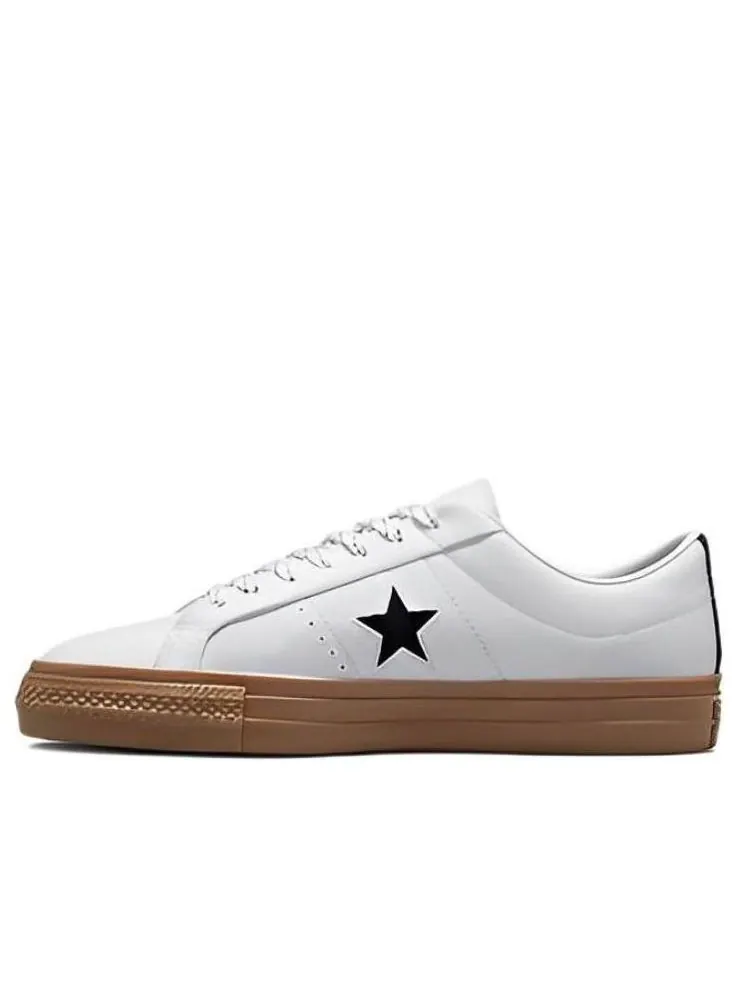 Кеды Converse One Star Pro Low 'White Dark Gum' — изображение 1 из 5, белый