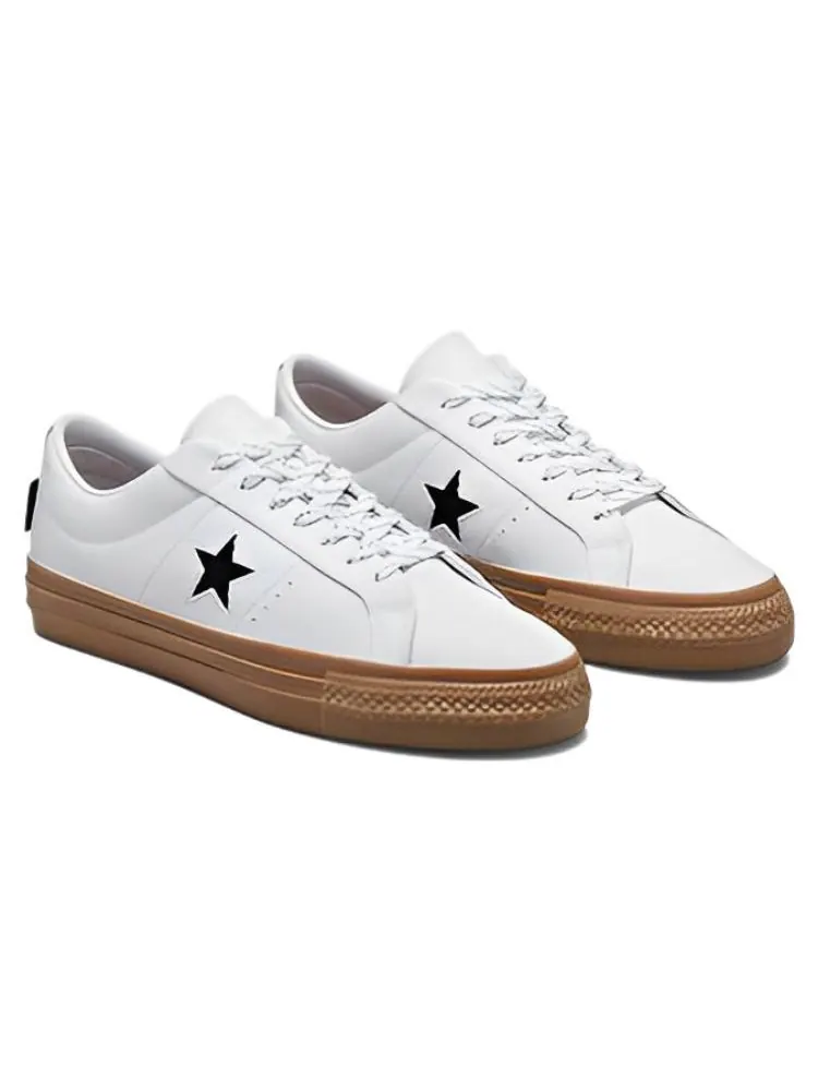 Кеды Converse One Star Pro Low 'White Dark Gum' — изображение 3 из 5, белый