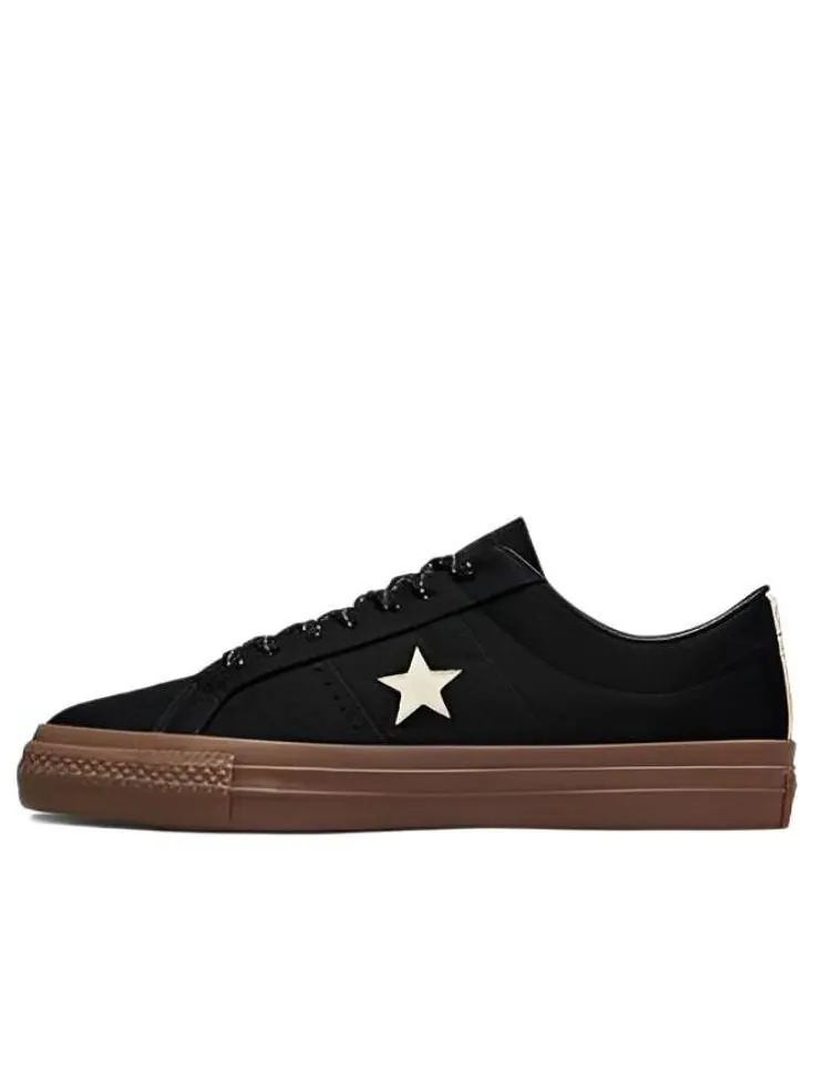 Кеды Converse One Star Pro Low 'Black Dark Gum' — изображение 1 из 5, черный