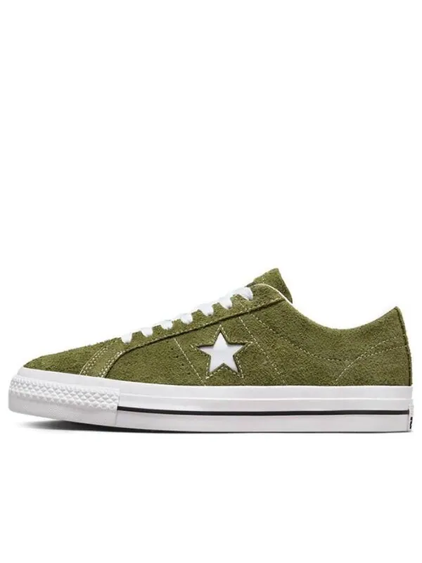 Кроссовки one star pro 'olive green white' Converse — изображение 1 из 4, оливковый зеленый/белый