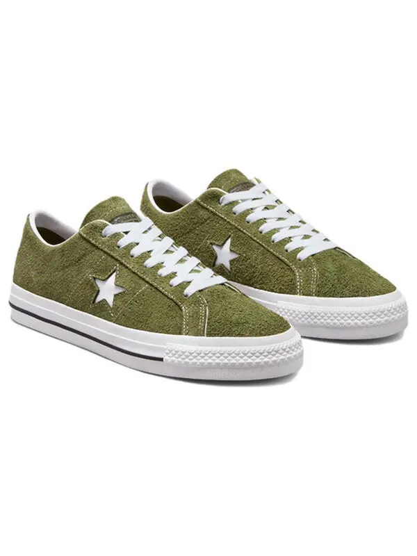Кроссовки one star pro 'olive green white' Converse — изображение 3 из 4, оливковый зеленый/белый
