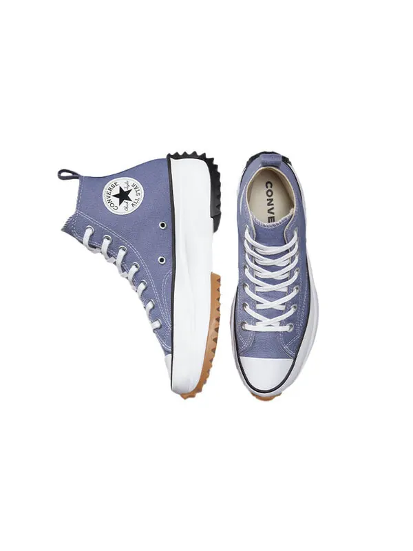 Кроссовки run star hike high 'slate lilac' Converse — изображение 4 из 4, фиолетовый/белый