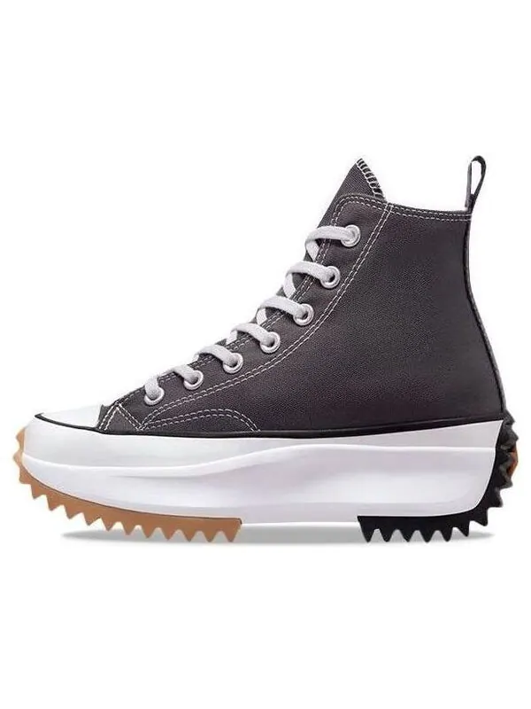 Кроссовки run star hike high 'iron grey' Converse — изображение 1 из 4, серый/белый
