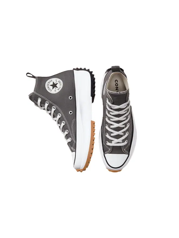 Кроссовки run star hike high 'iron grey' Converse — изображение 4 из 4, серый/белый